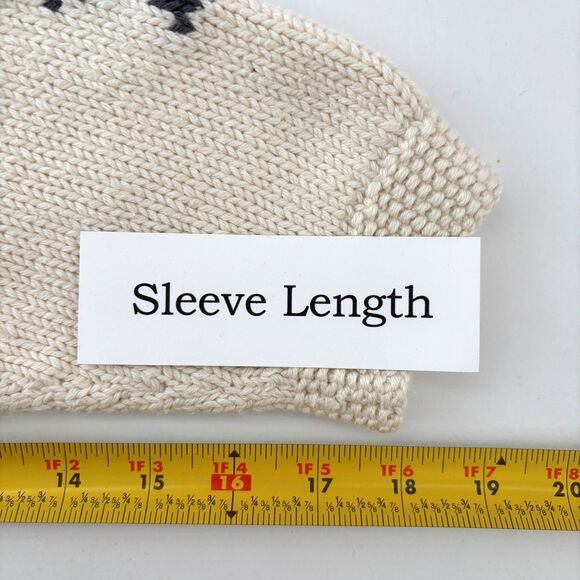 Cotton Salsa Womens Cardigan Sweater Size M Peru Fall Preppy Novelty Casual Vtg - Picture 9 of 9